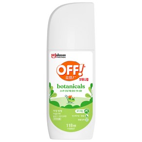 OFF 보태니컬 미스트 모기기피제, 118ml, 1개