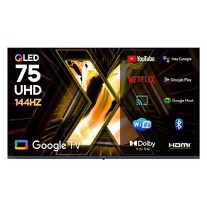 이노스 4K UHD QLED LED 구글 3.0 VRR 144Hz 스마트 TV 방문설치, 벽걸이형, X75 QLED PRO, 190.5cm