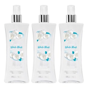 바디판타지 바디 스프레이 프레쉬 화이트 머스크, 236ml, 3개