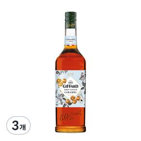 지파드 카라멜 시럽, 1L, 3개