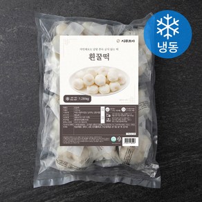 시루조아 흰 꿀떡, 1.28kg, 1개