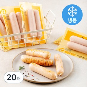 아임닭 맛있는 닭가슴살 소시지 체다치즈 2개입 (냉동), 20개, 100g