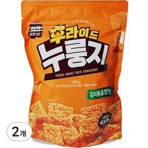 티각태각 후라이드 누룽지 김치볶음밥맛