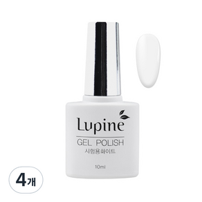 루핀 시험용 컬러 젤 10ml, 화이트, 4개