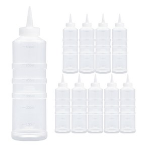 일상속반짝 국내생산 잘라쓰는 소스통 1구 뚜껑 미포함, 600ml, 10개
