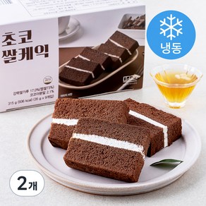 떡편 초코 쌀케익 (냉동), 35g, 9개입, 2개