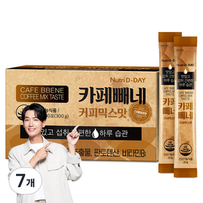 뉴트리디데이 카페빼네 커피믹스맛 30포, 300g, 7개