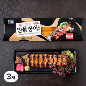 참손 민물장어 구이, 155g, 3개