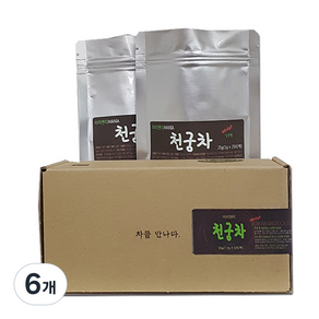 아이앤티 천궁차 25p, 1.2g, 25개입, 6개