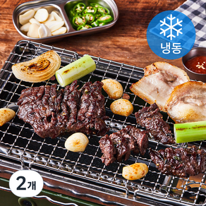 양념 안창살 구이용 (냉동), 500g, 2개