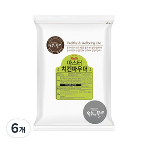 농부의뜰 마스터 치킨파우더 조미료, 1kg, 6개