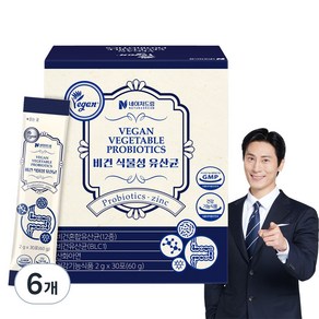 네이처드림 비건 식물성 유산균 30p, 60g, 6개