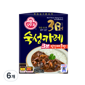 오뚜기 3분 3일숙성카레 약간매운맛