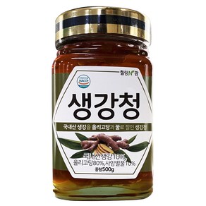 힐링앤팜 생강청, 500g, 1개입, 1개