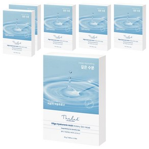 더랩바이블랑두 올리고 히알루론산 워터리 스킨 마스크 250g, 10개입, 6개