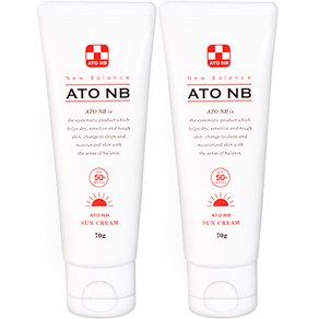 아토엔비 유아선크림 SPF50+ PA++++, 70g, 2개