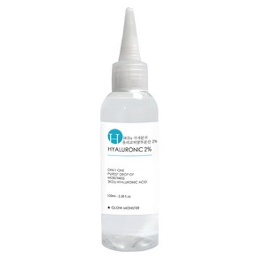 [비건뷰티] 글로우몬스터 3Kda 극저분자 올리고 히알루론산 2% 원액 토너, 100ml, 1개