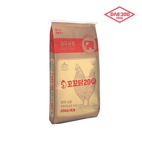 대주 꼬꼬닭 육계용 펠렛 닭사료, 20kg, 1개