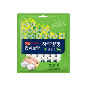 밥이보약 DOG 하루양갱 관절 짜먹는 간식, 224g, 1개