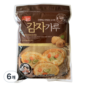 청은에프엔비 감자전분, 6개, 400g