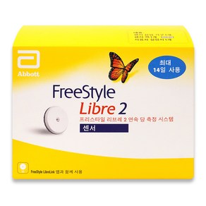 애보트 프리스타일 리브레2 연속 혈당측정기, FeeStyle Libe 2, 1개