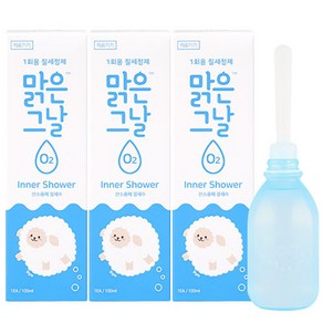 맑은그날 일회용 질세정기, 100ml, 3개