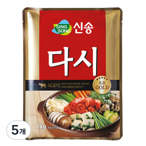 신송 다시, 5개, 1kg