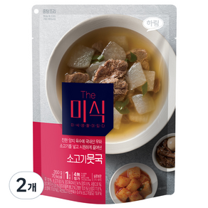 더미식 소고기뭇국, 350g, 2개