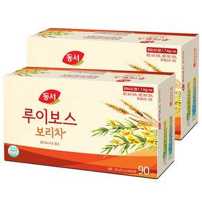 동서 루이보스 보리차, 1.5g, 90개입, 2개