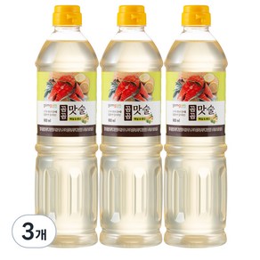 곰곰 맛술 매실&생강, 900ml, 3개