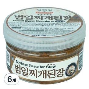 범일 찌개된장, 250g, 6개