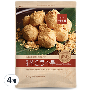 배대감 볶음콩가루, 4개, 500g