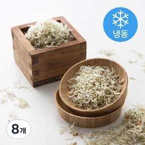 청해명가 고래안주31팩토리 시그니쳐 통영여수 명산지 볶음멸치 (냉동), 150g, 8개