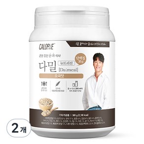 칼로바이 다밀 뉴트리션 대용량 식사대용 단백질쉐이크 오곡맛, 560g, 2개