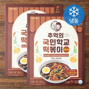 추억의국민학교떡볶이 매콤짜장 (냉동)