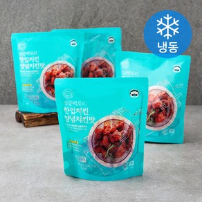 싱글팩토리 한입치킨 양념치킨맛 (냉동), 4개, 180g