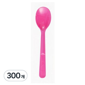 코멧 아이스크림 스푼 핑크, 3개, 100개입