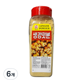 금하 생강맛분, 400g, 6개