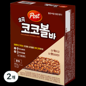 포스트 오곡 코코볼바, 264g, 2개