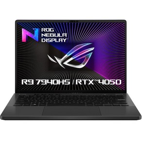 에이수스 2023 ROG 제피러스 G14 라이젠9 라이젠 7000 시리즈 지포스 RTX 4050, Eclipse Gay, 512GB, 16GB, Fee DOS, GA402XU-N2055