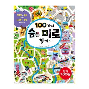 100가지 숨은 미로 찾기 : 집중력이 쑥쑥 자라고 사고력이 팡팡 터진다