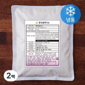 엠에스푸드 돈우골엑기스 (냉동), 1kg, 2팩