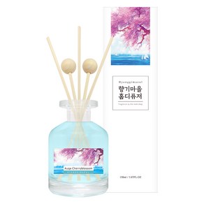 향기마을 실내용 홈 디퓨저 150ml, 아쿠아체리블라썸, 1개