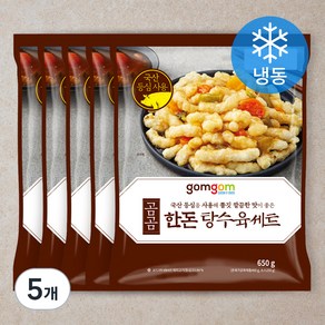 곰곰 한돈 탕수육 세트, 650g, 5개