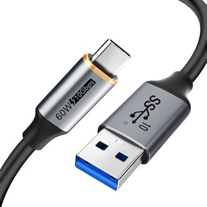 케이블타임 10Gbps USB3.2 A-C타입 초고속 케이블 CA60