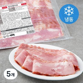 에쓰푸드 전지베이컨 1.9mm (냉동), 500g, 5개