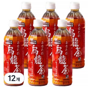 산가리아 우롱차, 500ml, 12개