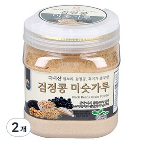 오양식품 검정콩 미숫가루, 2개, 800g