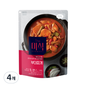 더미식 부대찌개, 350g, 4개