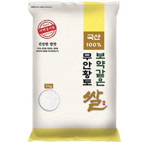 대한농산 2024년산 햅쌀 보약같은 무안황토쌀, 보통등급, 5kg, 1개